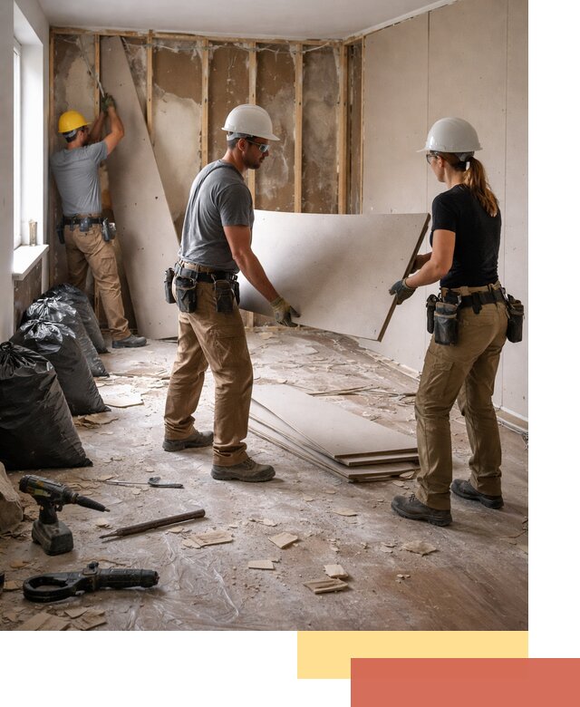 Демонтаж стеновых панелей в Междуреченске быстро и аккуратно