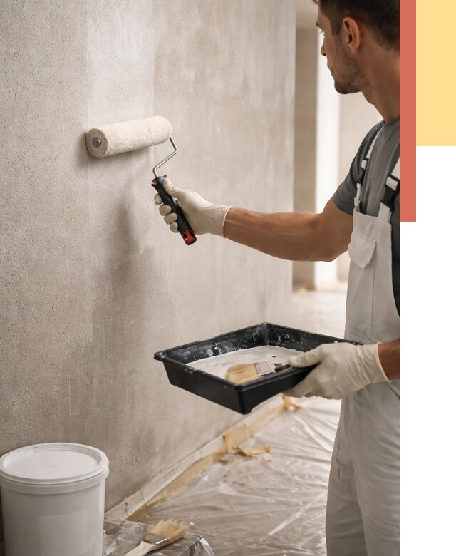 Грунтовка стен в Междуреченске от 2223 руб. м2 — быстро, недорого, с материалом | ОТДЕЛОЧНИК-Мжд