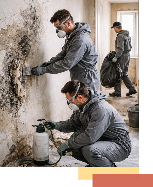 Удаление плесени со стен профессионально в Междуреченске