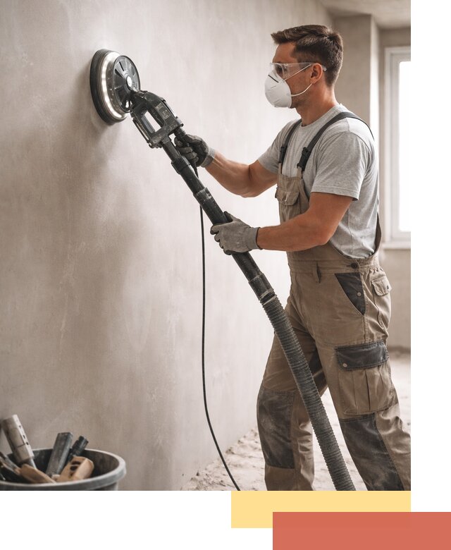 Профессиональная шлифовка стен в Междуреченске быстро и качественно