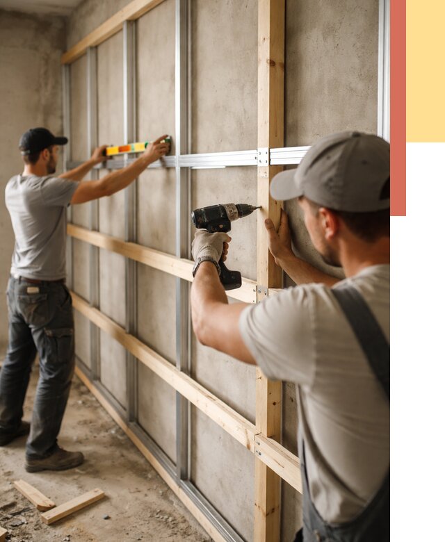 Устройство обрешетки под панели в Междуреченске от 2122 руб. — монтаж под ключ | ОТДЕЛОЧНИК-Мжд