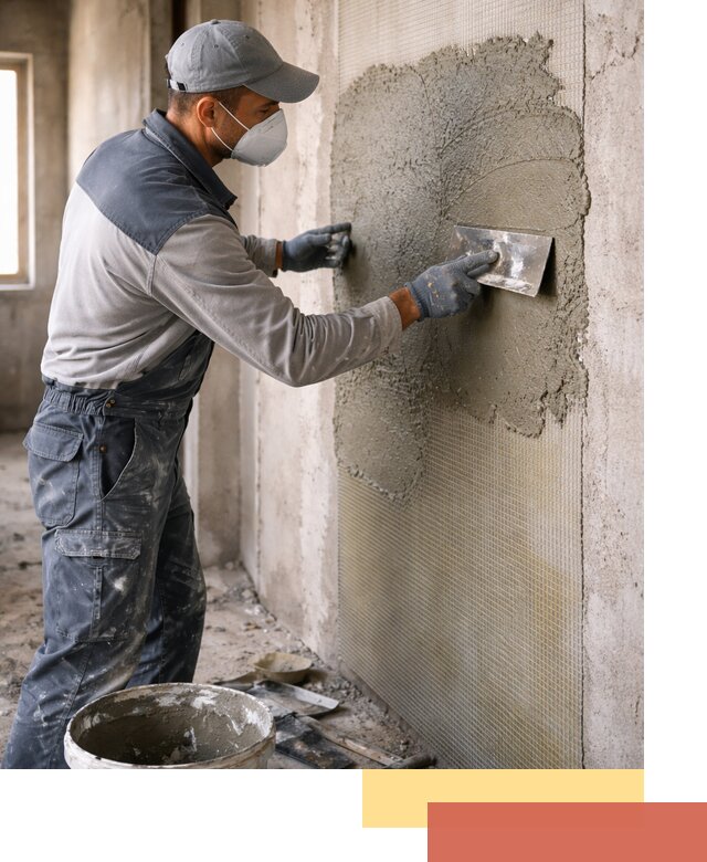 Штукатурка стен по сетке в Междуреченске под ключ качественно и быстро