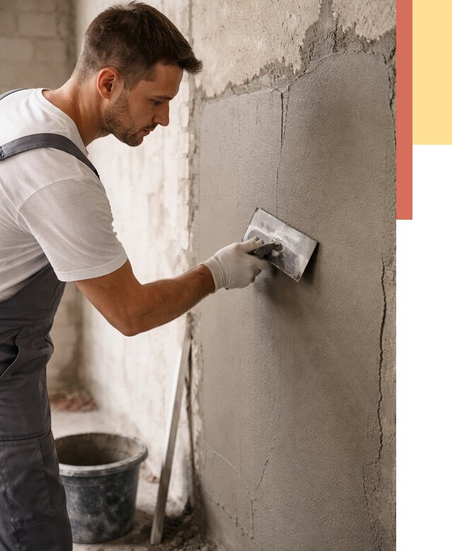 Штукатурка стен под плитку в Междуреченске от 4244 руб./м2 — выравнивание под плитку | ОТДЕЛОЧНИК-Мжд