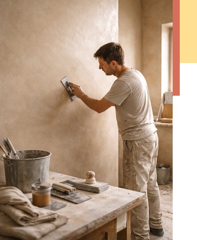 Марокканская штукатурка таделакт в Междуреченске под ключ от 4244 руб. | ОТДЕЛОЧНИК-Мжд