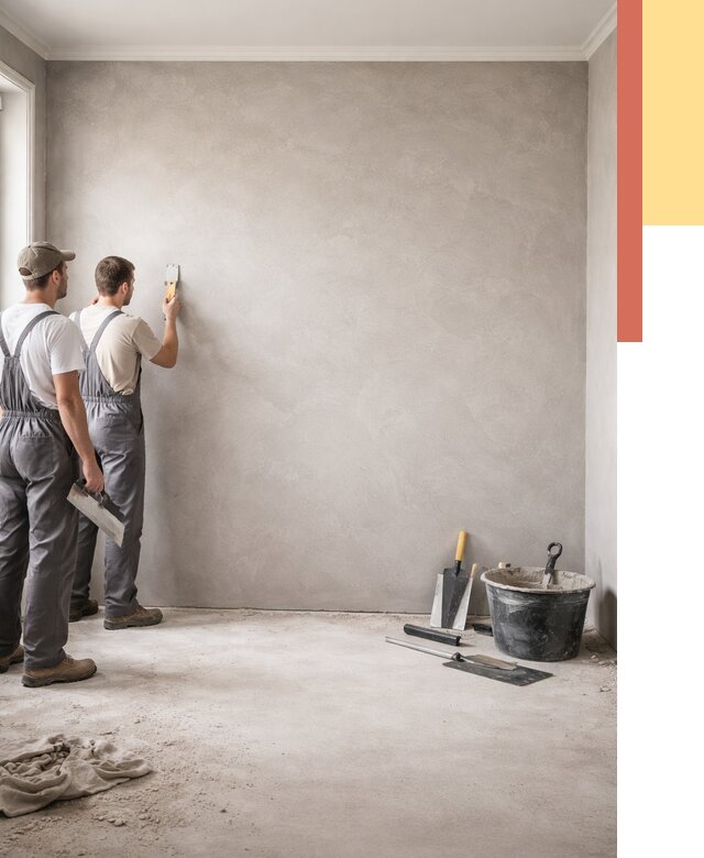 Микробетон на стены в Междуреченске от 1263 руб. — нанесение и отделка | ОТДЕЛОЧНИК-Мжд