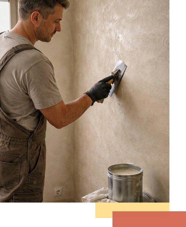 Нанесение воска на штукатурку в Междуреченске для защиты и блеска