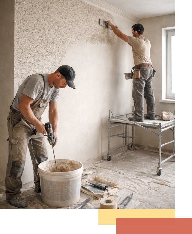 Нанесение жидких обоев под ключ в Междуреченске с гарантией качества