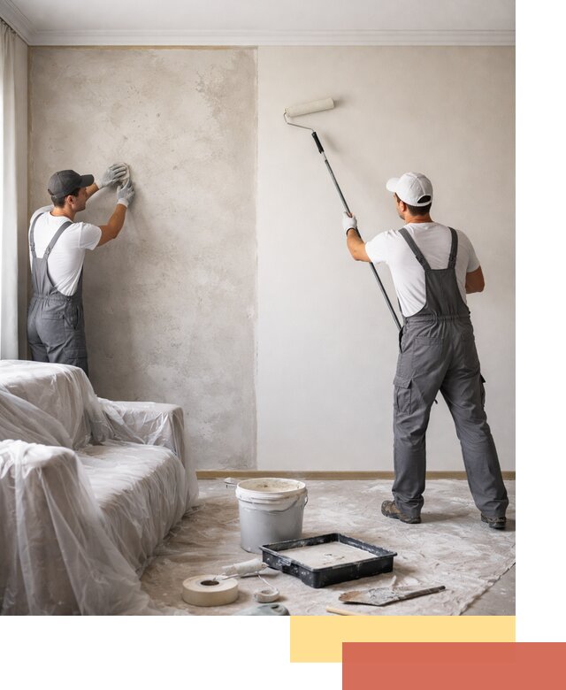 Покраска стен антивандальной краской в Междуреченске