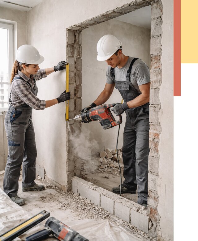 Создание проемов в стенах в Междуреченске от 6568 руб. — алмазная резка и расширение | ОТДЕЛОЧНИК-Мжд