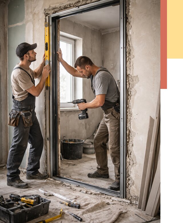 Закладка дверного проема в Междуреченске от 3537 руб. — быстро и недорого | ОТДЕЛОЧНИК-Мжд