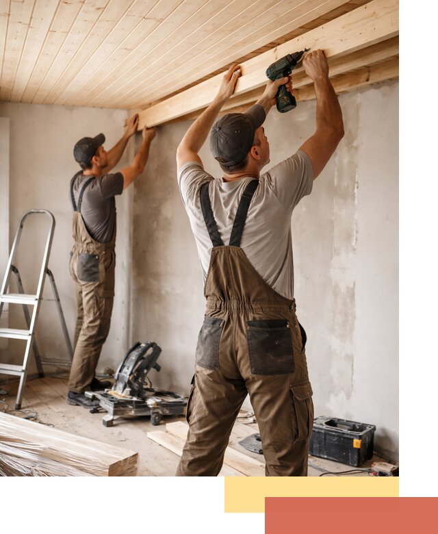 Монтаж потолка из вагонки в Междуреченске профессионально и аккуратно