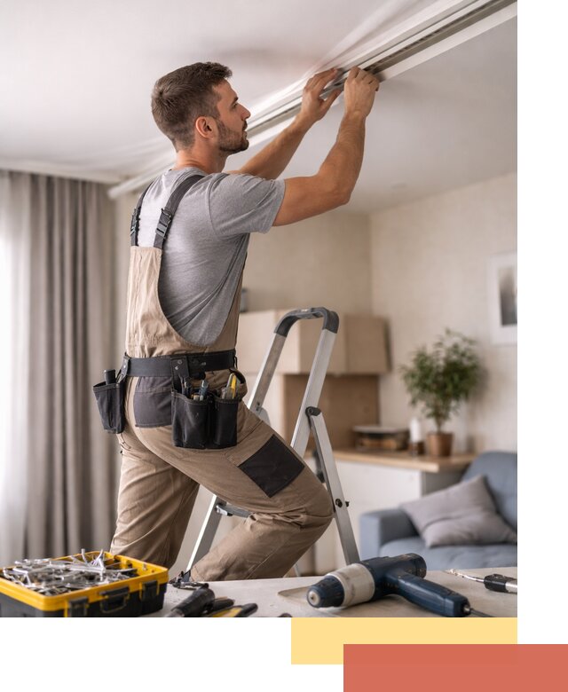 Ремонт натяжных потолков в Междуреченске — качественно и оперативно